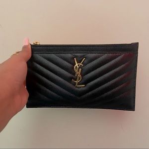 YSL small bill pouch.